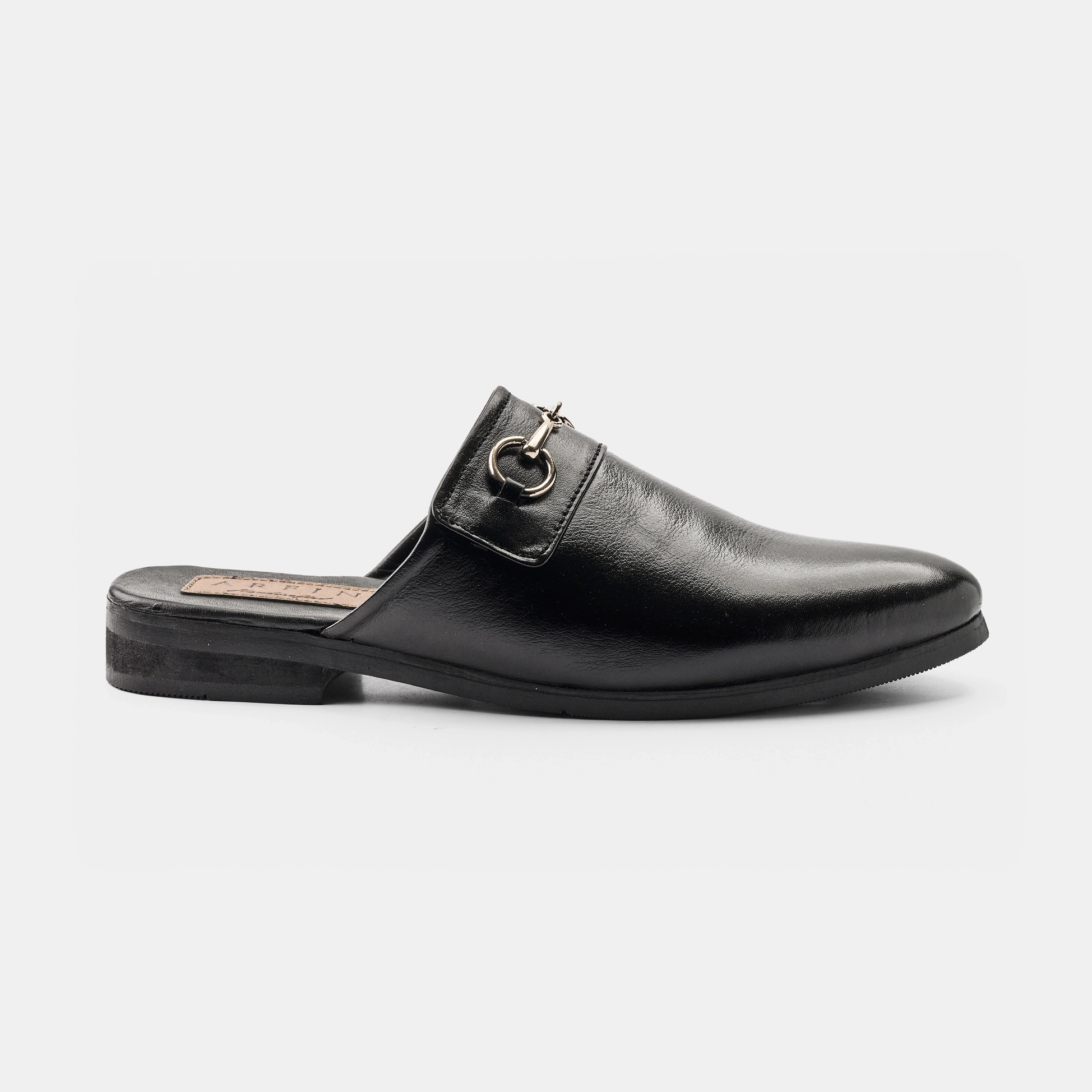 Round-cut Horsebit Half Shoe